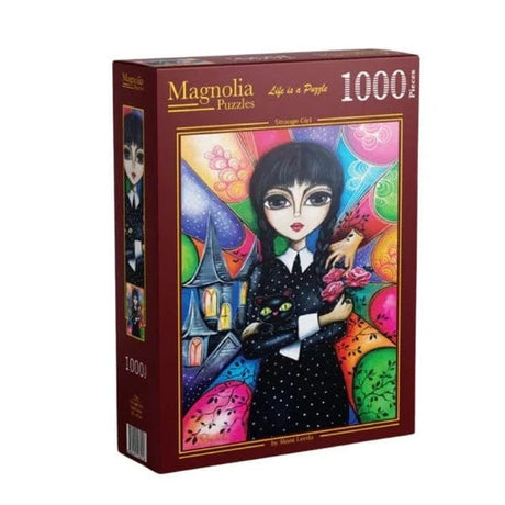 Magnolia Strange Girl Romi Lerda 1000pc Jigsaw Puzzle - Hobbytech Toys