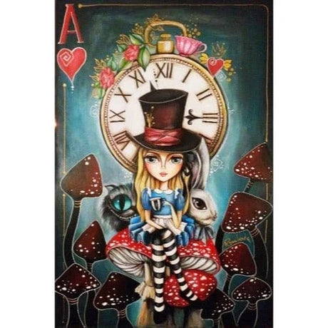 Magnolia Tea Time with Alice Romi Lerda Special Edition 1000pc Jigsaw Puzzle - Hobbytech Toys