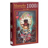 Magnolia Tea Time with Alice Romi Lerda Special Edition 1000pc Jigsaw Puzzle - Hobbytech Toys