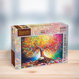Magnolia Tree of Books Elif Hurdogan Special Edition 1000pc Jigsaw Puzzle - Hobbytech Toys