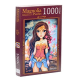 Magnolia W - Woman Romi Lerda Special Edition 1000pc Jigsaw Puzzle - Hobbytech Toys