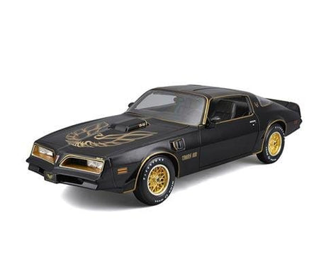 Maisto 1/18 1978 Pontiac Firebird Trans Am Met Black Diecast Model - Hobbytech Toys