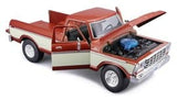 Maisto 1/18 1979 Ford F - 150 Pickup Truck Bronze/Cream Diecast Model - Hobbytech Toys