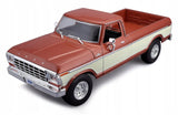 Maisto 1/18 1979 Ford F - 150 Pickup Truck Bronze/Cream Diecast Model - Hobbytech Toys
