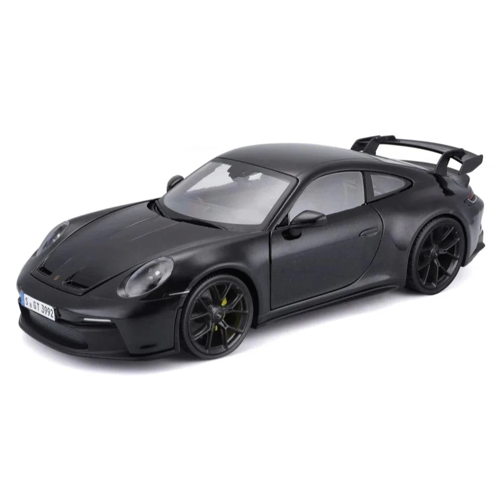 Maisto 1/18 2022 Porsche 911 GT3 Jet Black Metallic Diecast Model - Hobbytech Toys