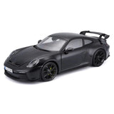 Maisto 1/18 2022 Porsche 911 GT3 Jet Black Metallic Diecast Model - Hobbytech Toys