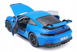 Maisto 1/18 2022 Porsche 911 GT3 Shark Blue Diecast Model - Hobbytech Toys