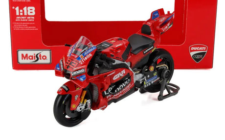 Maisto 1/18 Ducati Lenovo Team 2025 Diecast Model