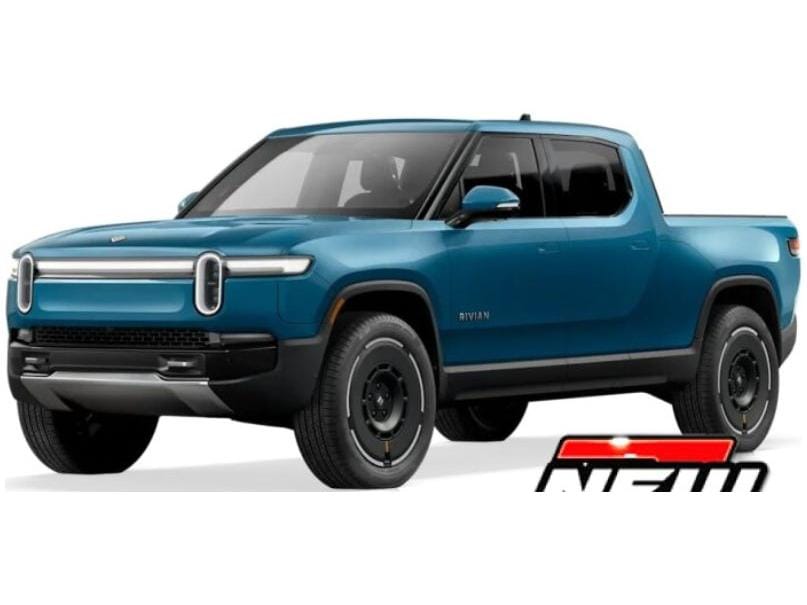 Maisto 1/18 2025 Rivian R1T blue diecast model