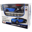 Maisto 1/24 Bugatti Chiron Assembly Line diecast model kit