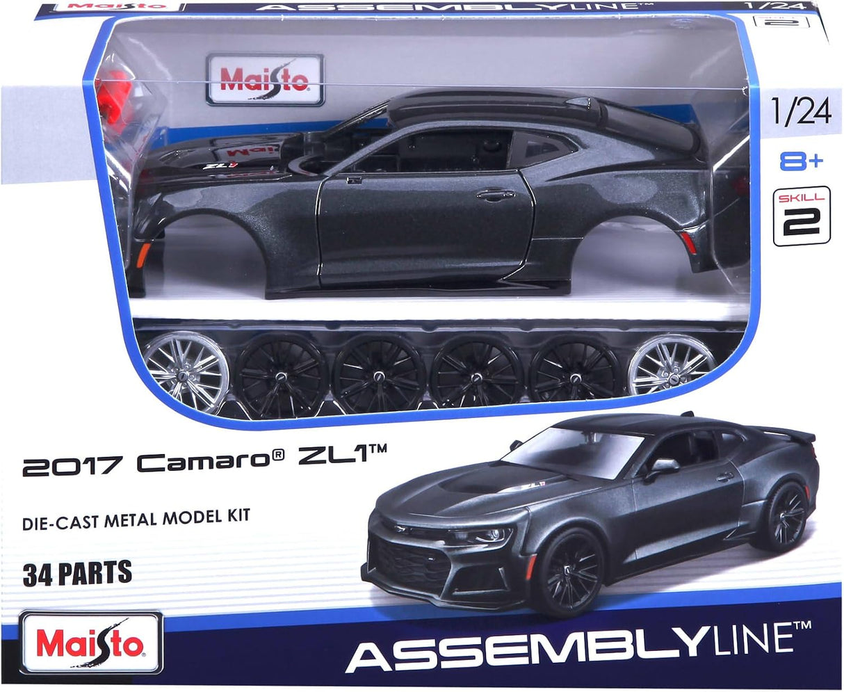 Maisto 1/24 2017 Chevrolet Camaro ZL1 Assembly Line diecast model kit