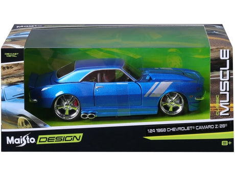 Maisto 1/24 1968 Chevrolet Camaro Z/28 Classic Muscle diecast model