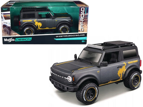 Maisto 1/24 2021 Ford Bronco Badlands Design Off-Road diecast model