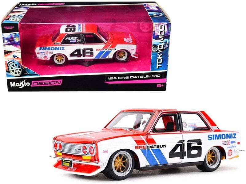 Maisto 1/24 BRE Datsun 510 Tokyo Mod diecast model