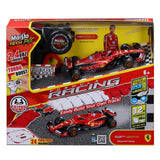 Maisto Tech 1:41 Diecast F-1 2024 Ferrari SF-24 with Racing Track - Leclerc #16 RC Car
