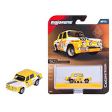 Majorette 1/64 1966 Renault R8 Gordini - Yellow & White - Collection Series