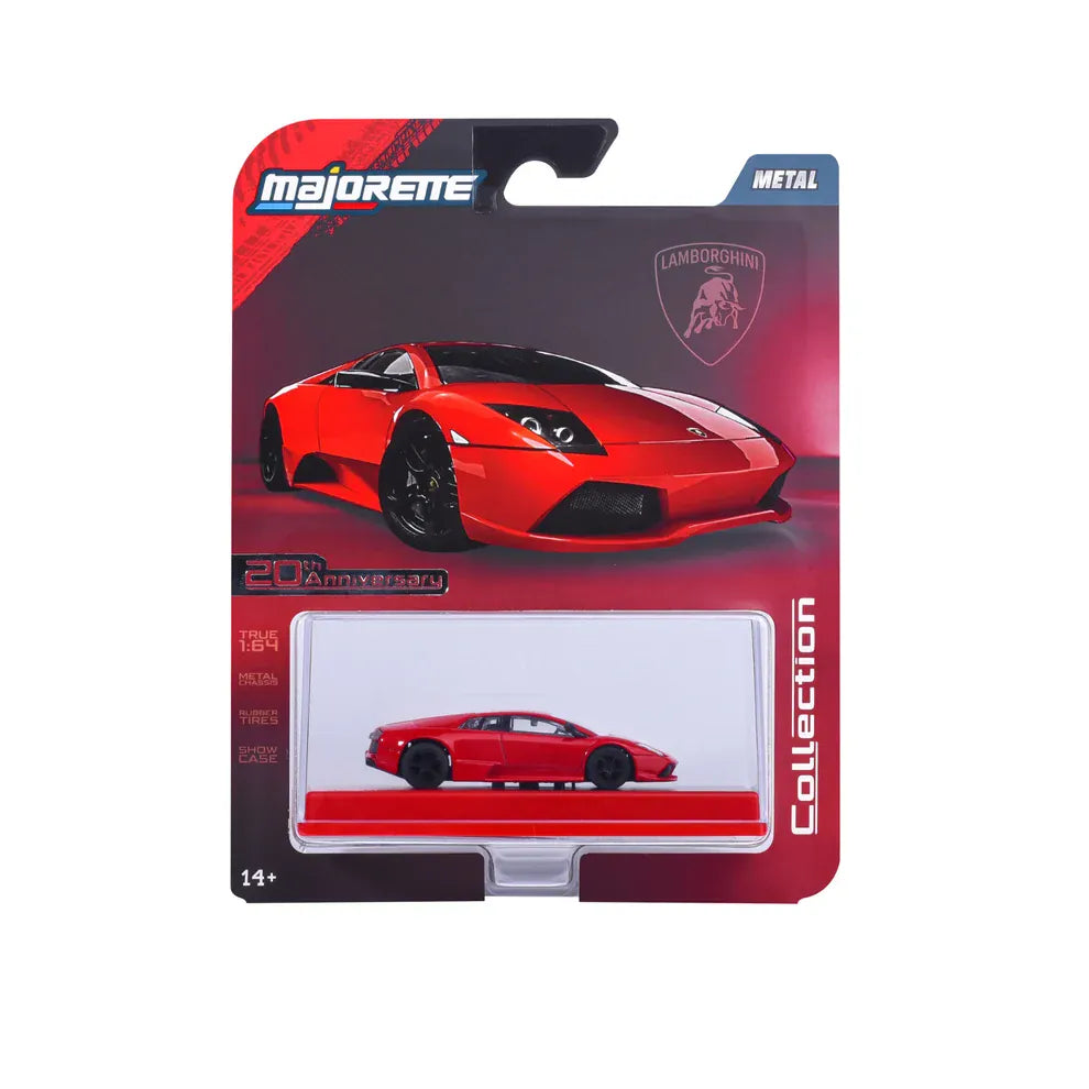 Majorette 1/64 2006 Lamborghini Murcielago - Red - Collection Series