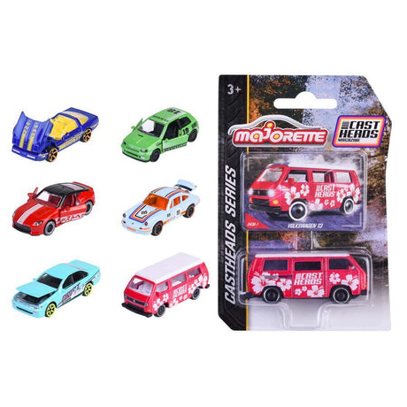 Majorette 1/64 Castheads Series Premium Cars - Assorted (1) [MJ75333] - Hobbytech Toys