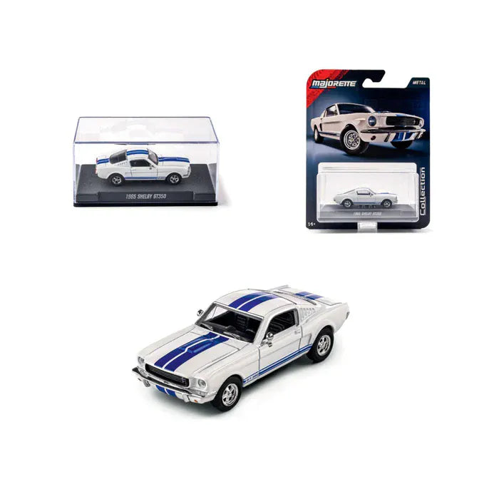 Majorette 1/64 Shelby 1965 GT350 White - Collection Series [78679]