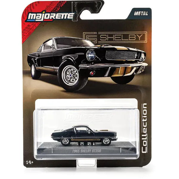 Majorette 1/64 Shelby GT350 1965 Black - Collection Series [78815]