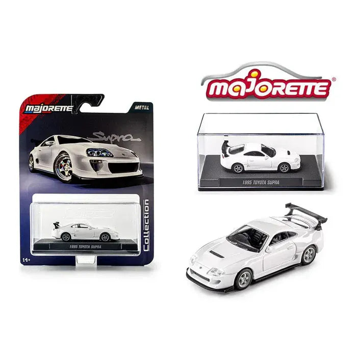 Majorette 1/64 Toyota Supra 1995 White - Collection Series [78846]