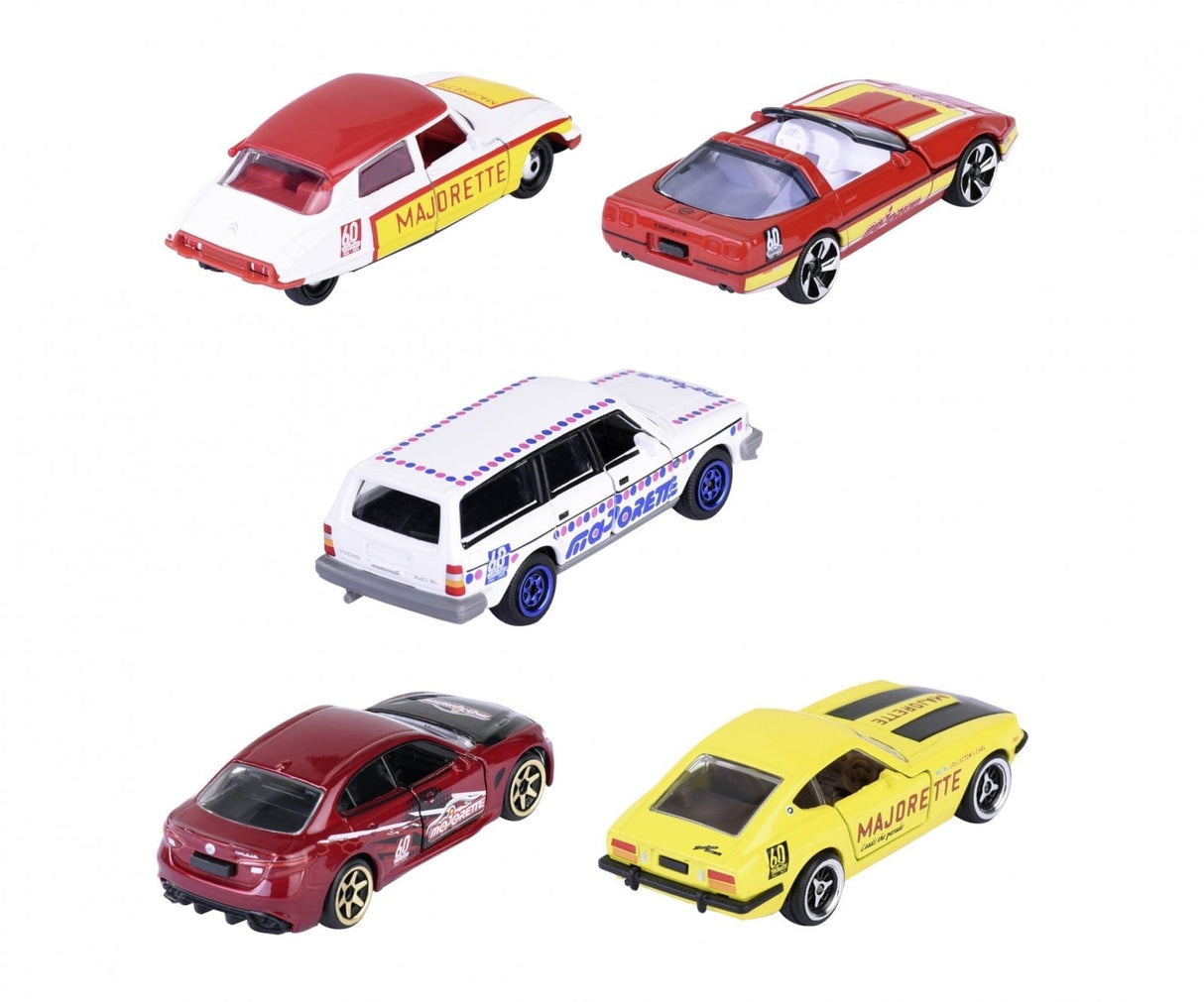 Majorette 60th Anniversary 5pc Gift Pack - Hobbytech Toys