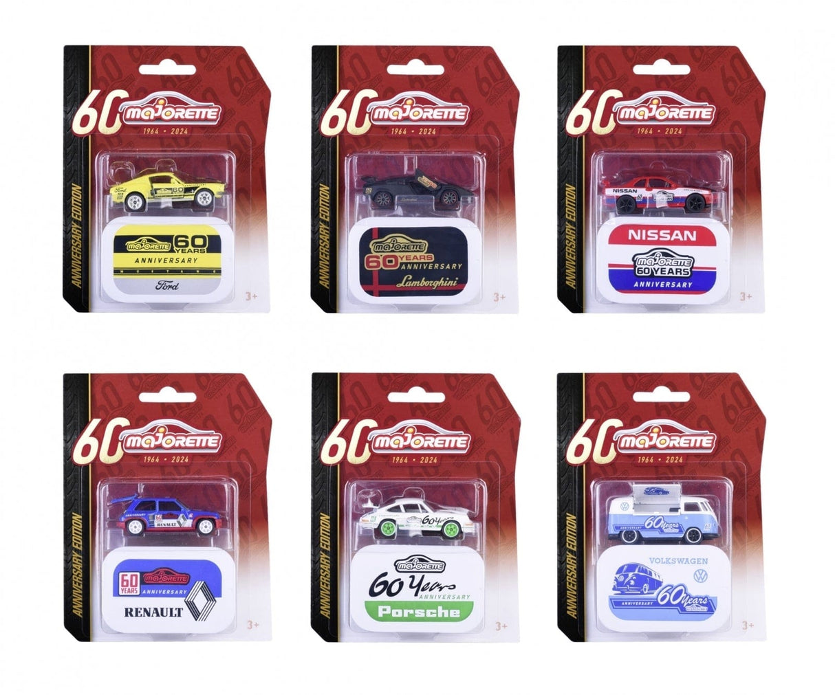 Majorette 60th Anniversary Deluxe Cars - Assorted (1) - Hobbytech Toys