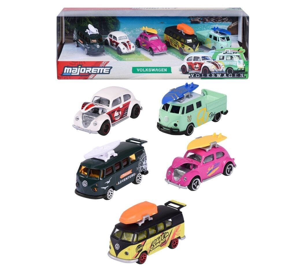 Majorette Volkswagen 5pc Gift Set