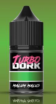 Turbo Dork Malum Malus Metallic Acrylic Paint 22ml Bottle - Hobbytech Toys