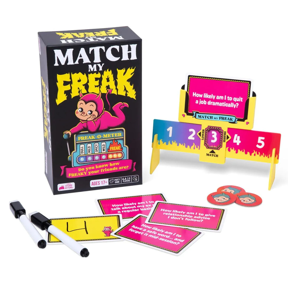 Match My Freak Card Game