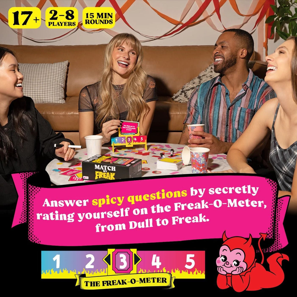 Match My Freak Card Game