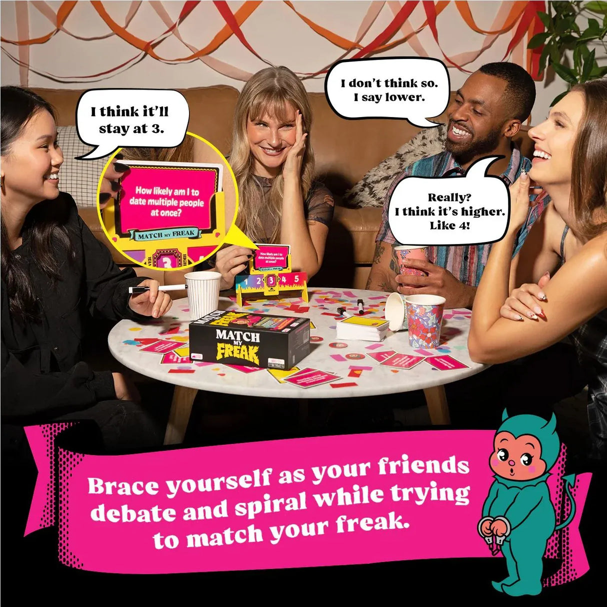 Match My Freak Card Game