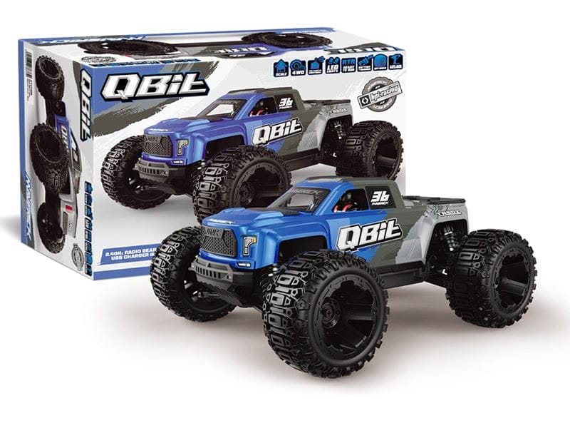 Maverick 1/16 Qbit MT 4wd RC Monster Truck - Blue
