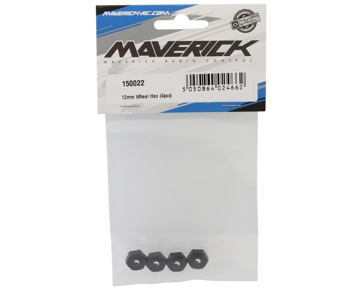 Maverick 12mm Wheel Hex (4pcs) [150022] - Hobbytech Toys