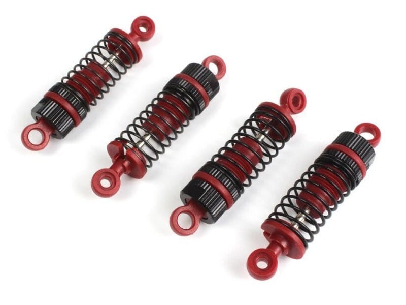 Maverick 150519 Shock Absorber Set (Red/4pcs) - Hobbytech Toys