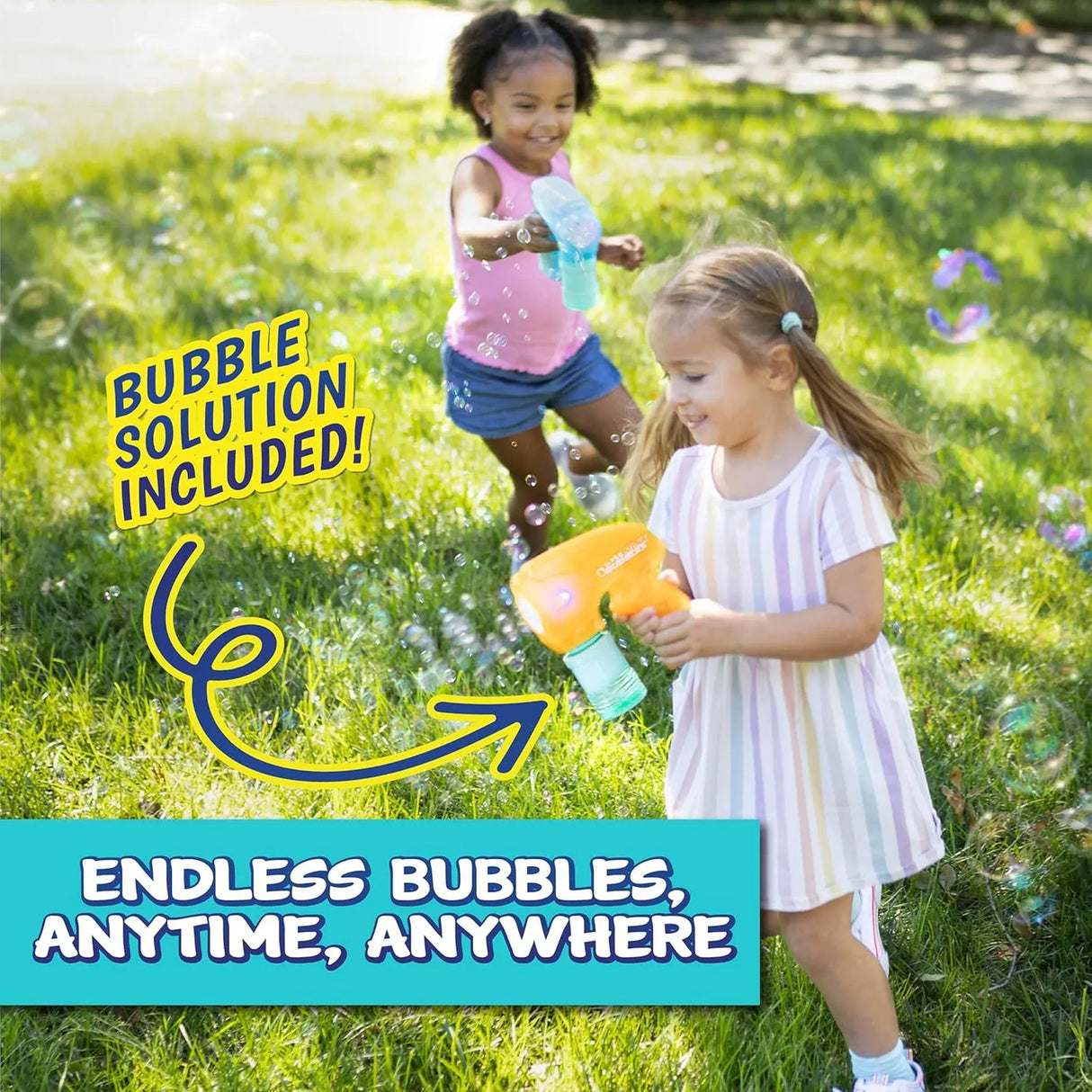 MAXX BUBBLES Light Up Bubble Blaster - Assorted (1)