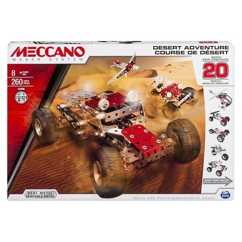 Meccano Masters Desert Adventures 20 in 1 Set