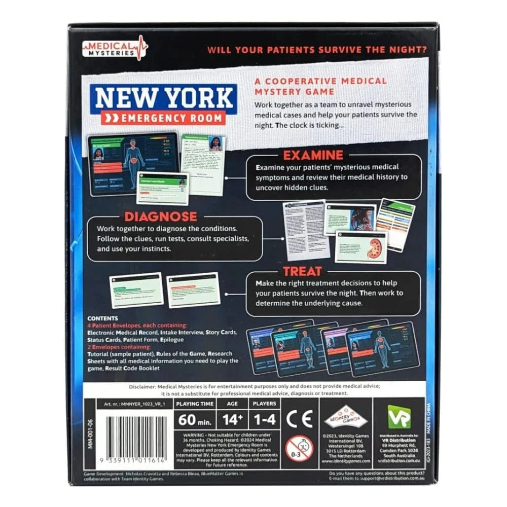 Medical Mysteries New York Emergency Room - Hobbytech Toys