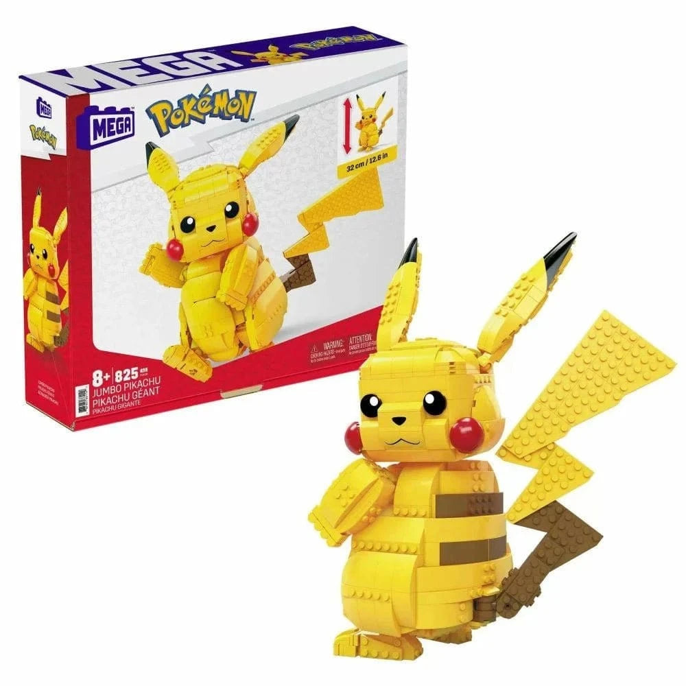 Mega Blocks - Pokemon - Jumbo Pikachu - Hobbytech Toys