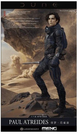 Meng 1/12 Dune Paul Atreides Plastic Model Kit - Hobbytech Toys