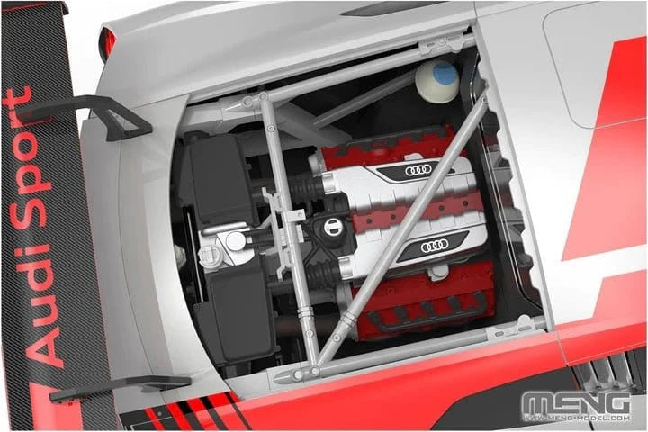 Meng 1/24 AUDI R8 LMS GT3 2019 Plastic Model Kit - Hobbytech Toys