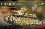 Meng 1/35 French Super Heavy Tank Char 2C Plastic Model Kit - Hobbytech Toys