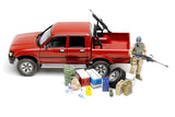 Meng 1/35 Pick Up w/equipment Plastic Model Kit - Hobbytech Toys