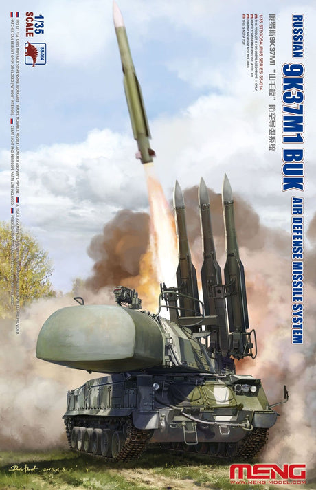 Meng 1/35 Russian 9K37M1 BUK Plastic Model Kit - Hobbytech Toys