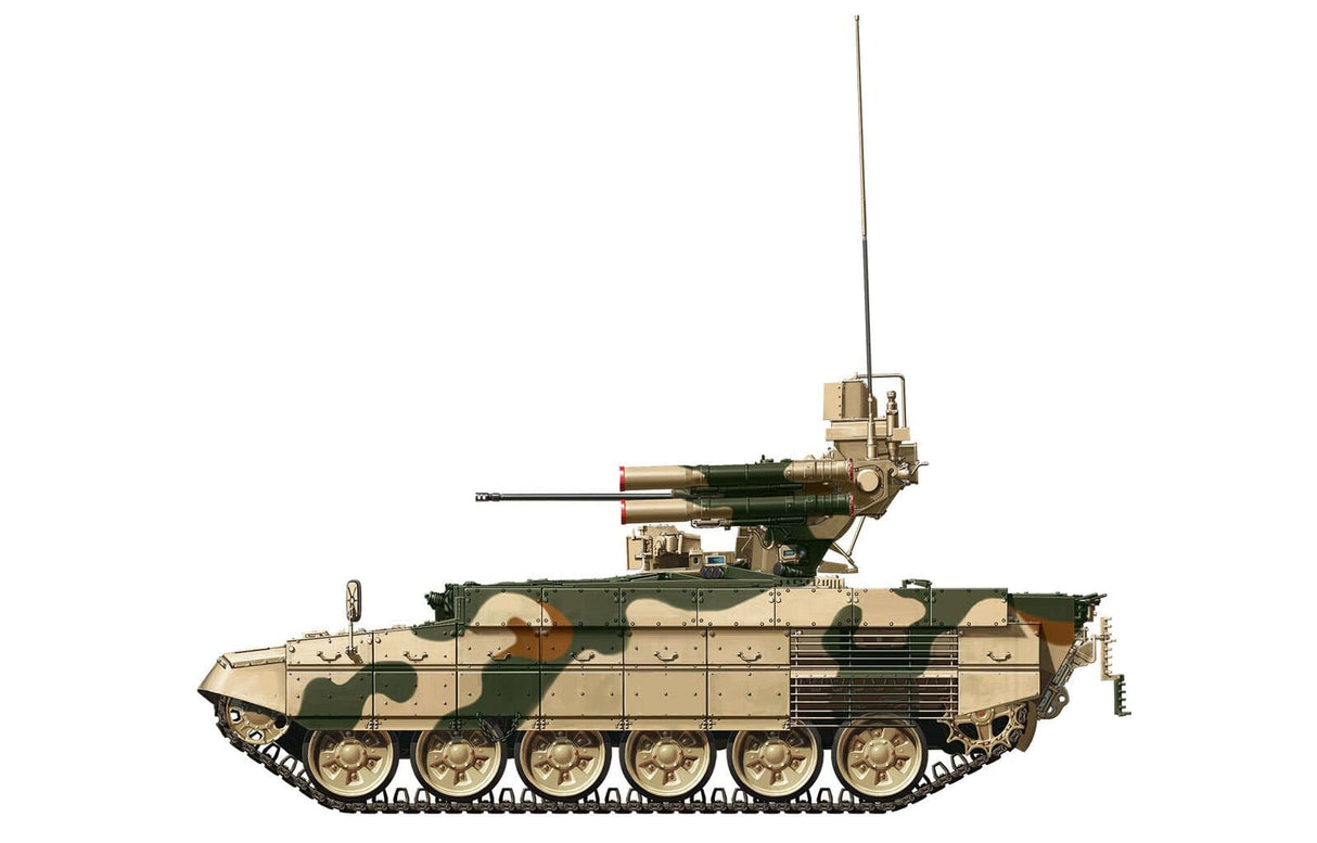 Meng 1/35 Russian "Terminator" Fire Support Combat Vehicle BMPT Plastic Model Kit - Hobbytech Toys