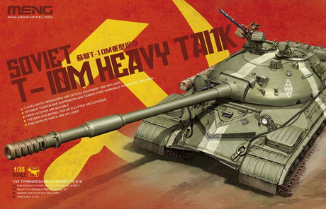 Meng 1/35 Soviet T - 10M Heavy Tank Plastic Model Kit - Hobbytech Toys