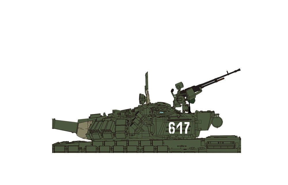 Meng 1/35 T - 72B1 Russian Main Battle Tank Plastic Model Kit - Hobbytech Toys