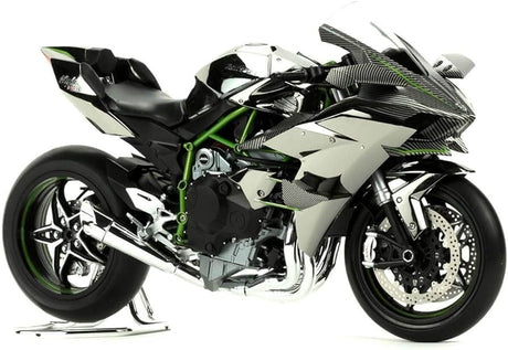 Meng 1/9 Kawasaki Ninja H2R (Pre - coloured Edition) Plastic Model Kit - Hobbytech Toys