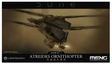 Meng Dune Atreides Ornithopter Plastic Model Kit - Hobbytech Toys