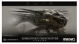 Meng Dune Harkonnen Ornithopter Plastic Model Kit - Hobbytech Toys